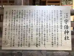 宇倍神社の歴史