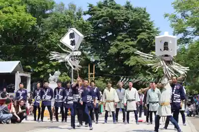 釧路一之宮 厳島神社のお祭り