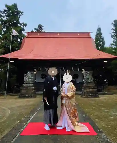 隠津島神社の結婚式