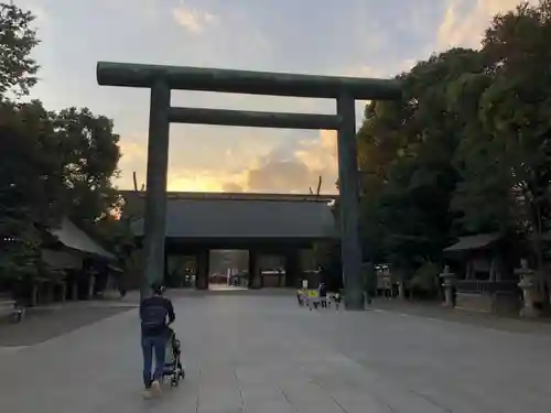 靖國神社の鳥居