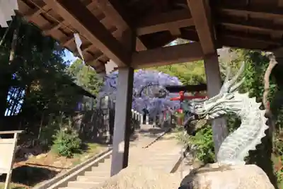 小川諏訪神社の手水舎