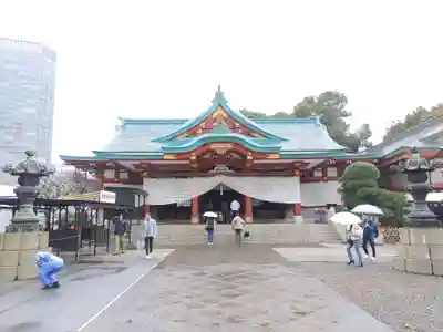 日枝神社の本殿・本堂