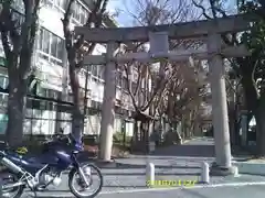 男神社の鳥居