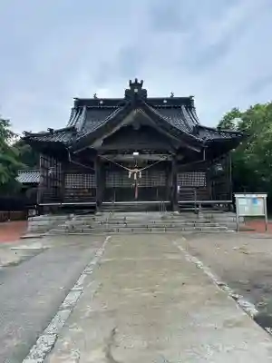 櫟原神社の本殿・本堂