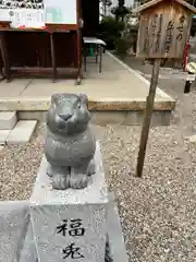 三輪神社の狛犬