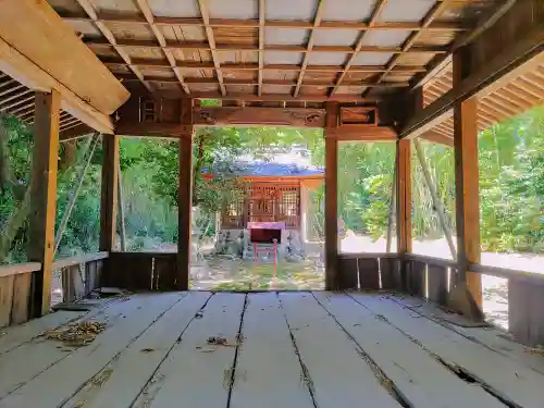 神明社（島本）の本殿