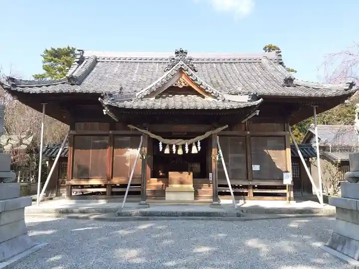 神明社(駒場神明社)の本殿・本堂