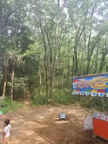 男浅間神社の周辺