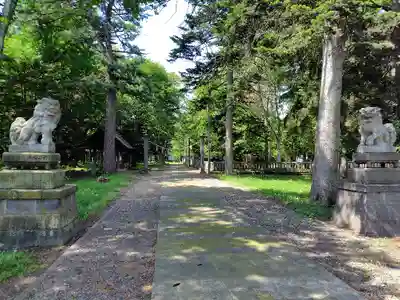 東川神社の景色