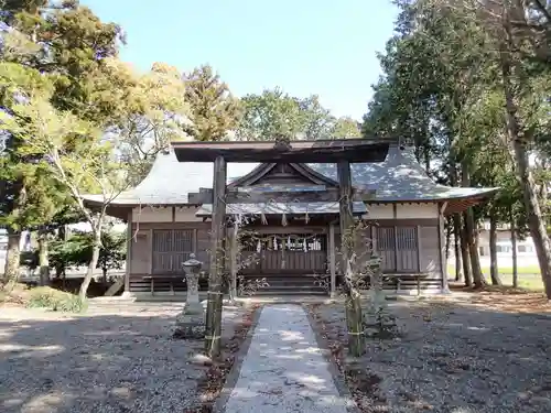 深淵神社の鳥居