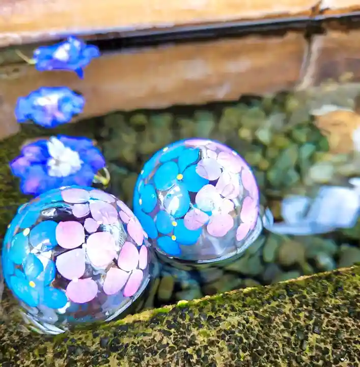 上尾御嶽神社の手水舎