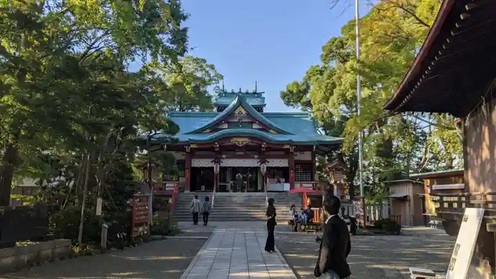 多摩川浅間神社の本殿・本堂