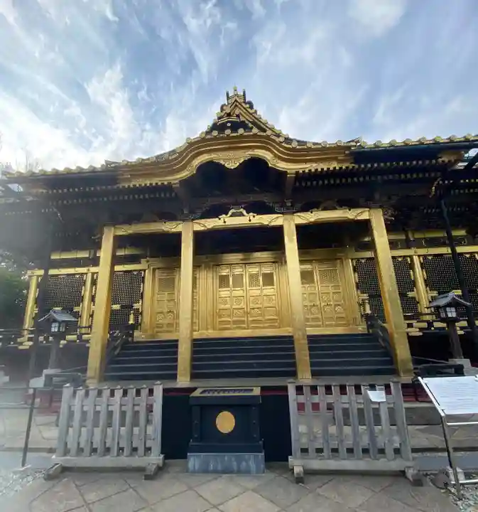 上野東照宮の本殿・本堂