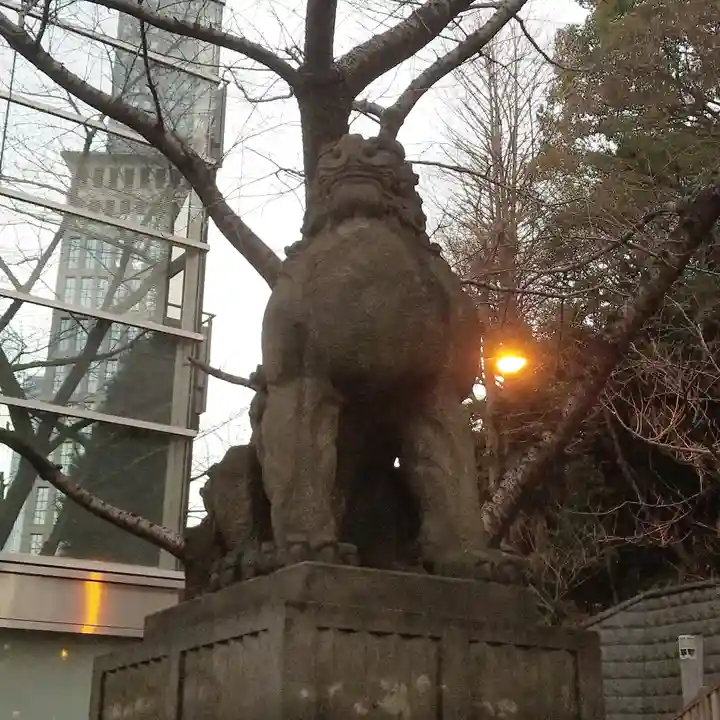 日枝神社の狛犬