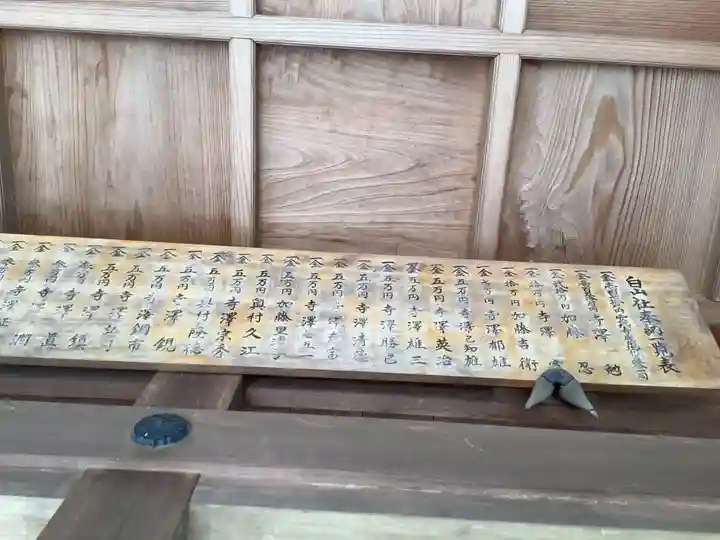 白山社(仲畑)の本殿・本堂