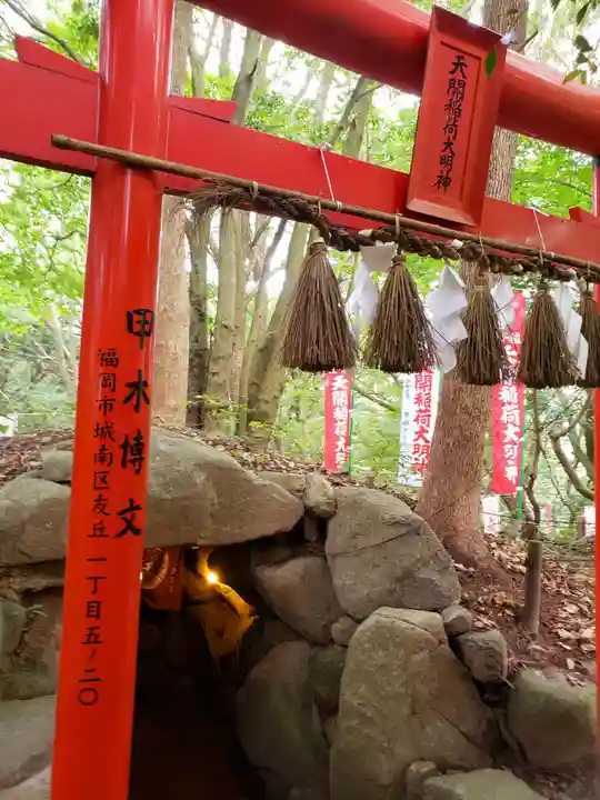 天開稲荷社の本殿・本堂