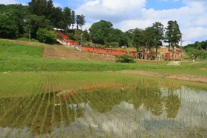 高屋敷稲荷神社の鳥居