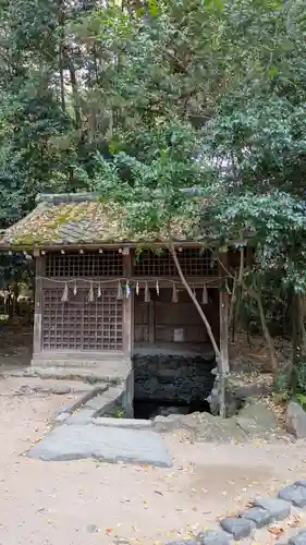 宇治上神社の手水舎