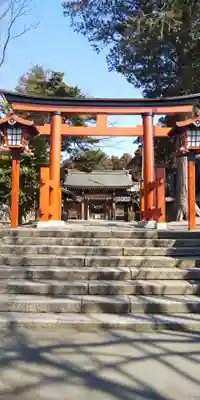 諏訪神社の鳥居