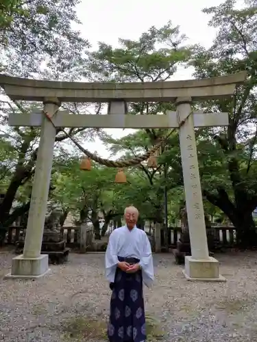 天鷹神社の鳥居