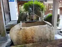 御上神社の手水