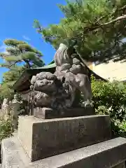 五泉八幡宮の狛犬