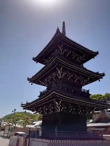 水間寺の塔