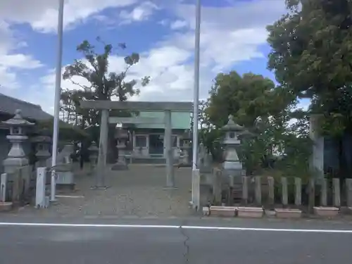 古政神社の鳥居