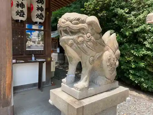 須佐之男神社の狛犬