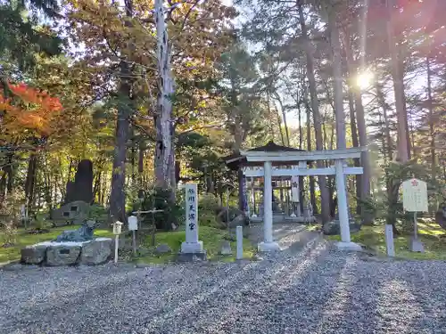 上川神社の鳥居