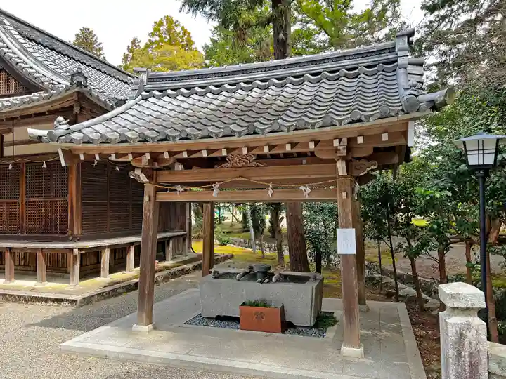 奥石神社の手水舎