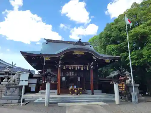 片山八幡神社の本殿・本堂