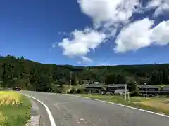 脊振神社の景色