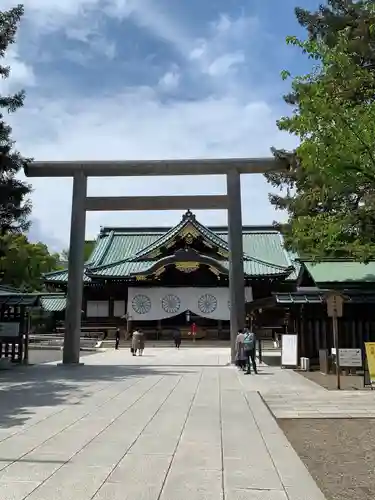 靖國神社の鳥居