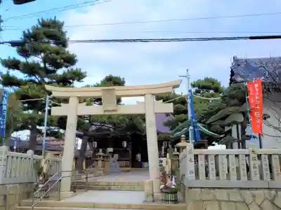 舞子六神社/まいこむの宮の鳥居