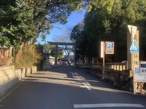 真清田神社の鳥居