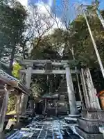 御嶽神社茅萱宮の鳥居