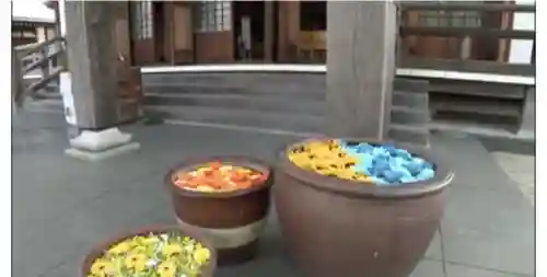 法盛寺の手水舎