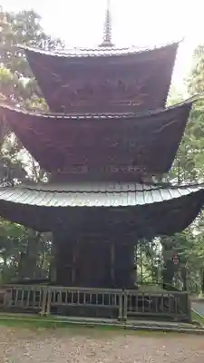 西明寺の塔