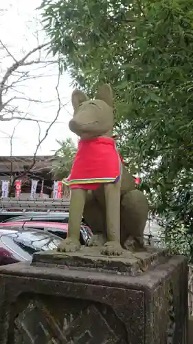 王子稲荷神社の狛犬