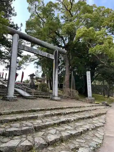 松江護國神社の鳥居