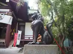稲毛神社の狛犬