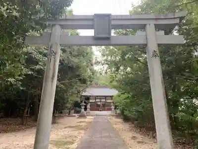八龍神社の鳥居