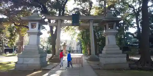 赤坂氷川神社の鳥居
