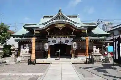 厄除の宮　駒林神社の本殿