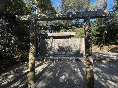 神前神社（皇大神宮摂社）・許母利神社（皇大神宮末社）・荒前神社（皇大神宮末社）の鳥居