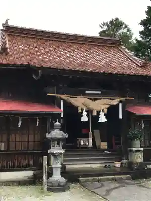 櫛代賀姫神社の本殿・本堂