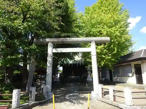 本塩豊受神社の鳥居