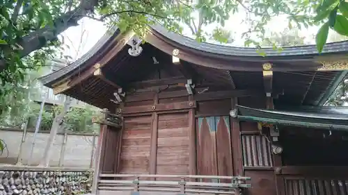 中目黒八幡神社の本殿・本堂