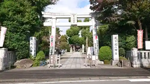 亀ケ池八幡宮の鳥居